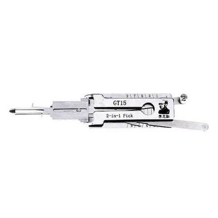Original Lishi ORIGINAL LISHI: Alfa / Fiat 8-cut GT15 2-in-1 Pick/Decoder OLS-GT15-2IN1